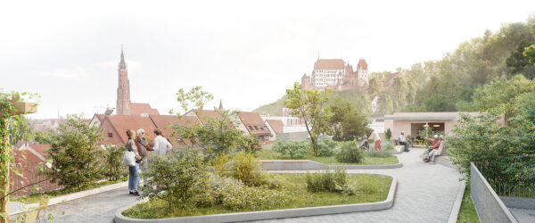 LEICHTphysics Wohnen am Kupfereck Seniorenwohnen garten aussicht burg trausnitz