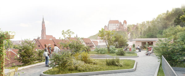 LEICHTphysics Wohnen am Kupfereck Seniorenwohnen garten aussicht burg trausnitz